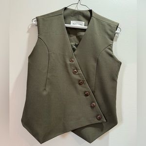 Frankie Shop Asymmetrical Vest